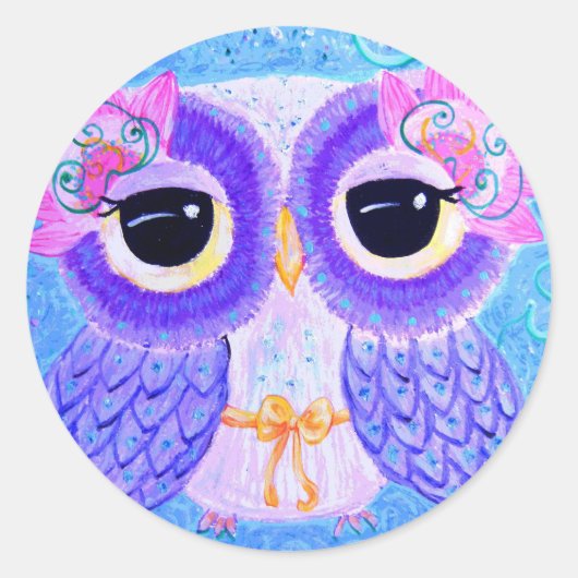 Lebensfeier Runder Aufkleber (Vorderseite)