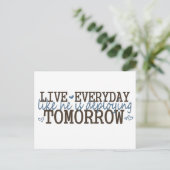 lebensfördernd postkarte (Stehend Vorderseite)