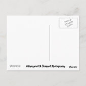 Lebensfreiheit und das Streben nach Glück Postkarte (Rückseite)