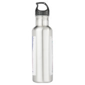 Lebensfreude Edelstahlflasche (Rückseite)