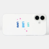 Lebensfreude Handyhülle. Case-Mate iPhone Hülle (Rückseite (Horizontal))