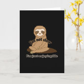 Lebensfreude Karte (Gelbe Blume)