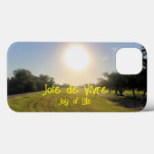 Lebensfreude Landschaftlich Case-Mate iPhone Hülle (Rückseite (Horizontal))