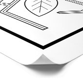 Lebensfreude Poster (Ecke)