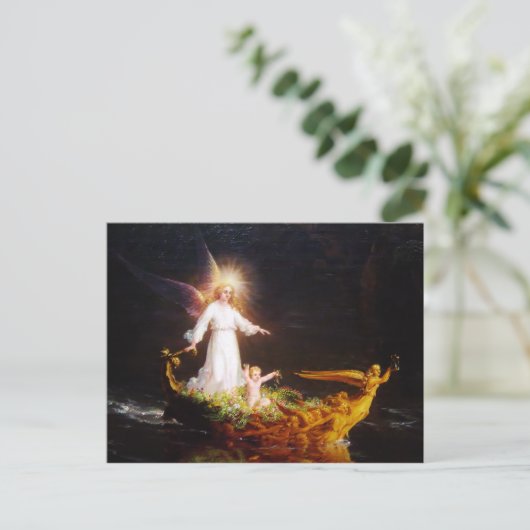 Lebensfreude Postkarte (Stehend Vorderseite)