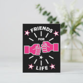 Lebensfreunde Feiertagskarte (Stehend Vorderseite)