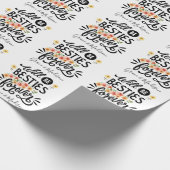 Lebensfreunde für ein ewiges Geschenk Geschenkpapier (Ecke)