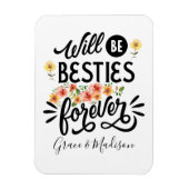 Lebensfreunde für ein ewiges Geschenk Magnet (Vertikal)