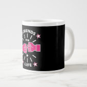 Lebensfreunde Jumbo-Tasse (Vorderseite Rechts)
