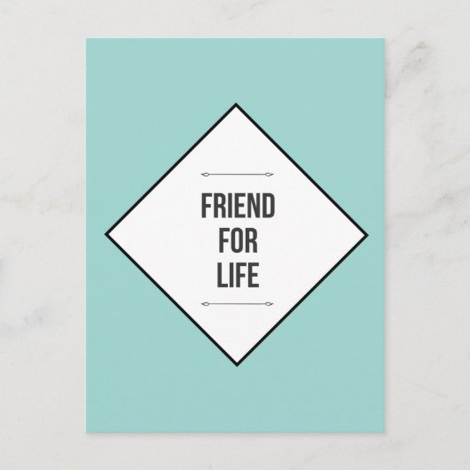 Lebensfreunde Postkarte (Vorderseite)