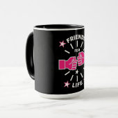 Lebensfreunde Tasse (Vorderseite Links)