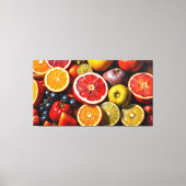 LEBENSFRÜCHTE LEINWANDDRUCK (Vorderseite)