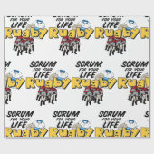 Lebensgefahr Geschenkpapier (Flach)