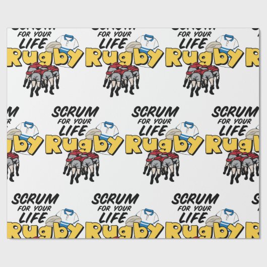 Lebensgefahr Geschenkpapier (Flach)