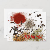 Lebensgefälligkeit Danke Postkarte (Vorne/Hinten)