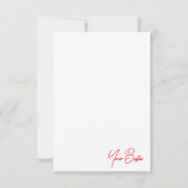 Lebensgefälligkeit Einladung (Rückseite)