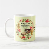 LEBENSGEFÜHL Danksagend Christlich Kaffeetasse (Links)