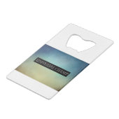 Lebensgefühl Geldbeutel Flaschenöffner (Rückseite Schrägansicht)