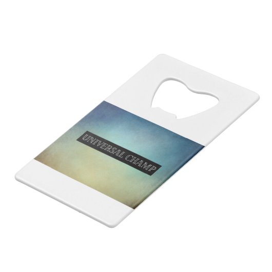 Lebensgefühl Geldbeutel Flaschenöffner (Rückseite Schrägansicht)