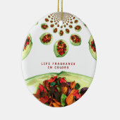 Lebensgefühl in Farbe Potpourri Keramikornament (Rechts)