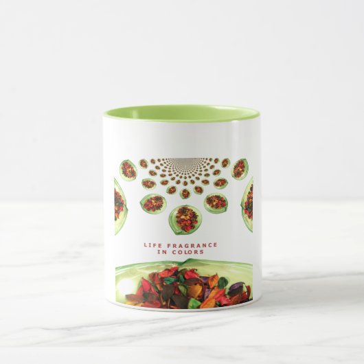 Lebensgefühl in Farbe Potpourri Tasse (Zentrum)