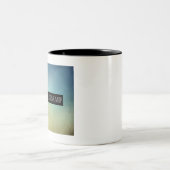 Lebensgefühl Zweifarbige Tasse (Mittel)