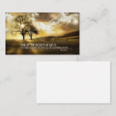 Lebensgeheimnisse Visitenkarte (Vorne/Hinten)