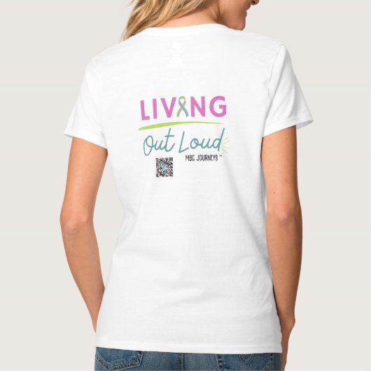 Lebensgeschichten Gerettet | Kurzschläfchen-T - Sh T-Shirt (Rückseite)