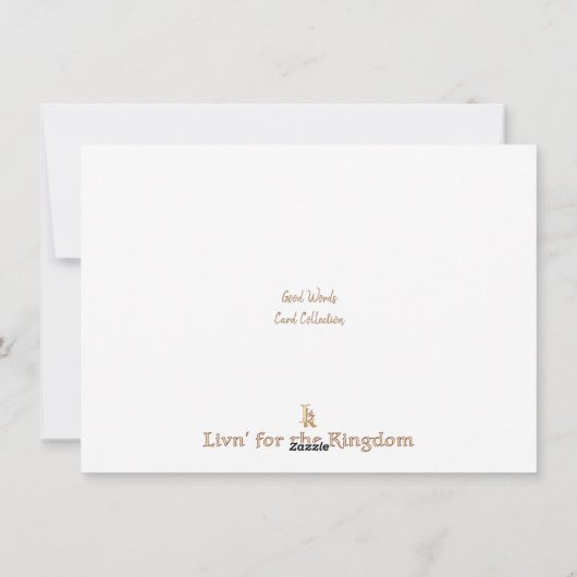 Lebensgewässer - feiertagskarte (Rückseite)