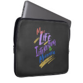 Lebensinteressante Angebotsmotivation Laptopschutzhülle (Vorne Rechts)