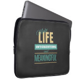 Lebensinteressante Angebotsmotivation Laptopschutzhülle (Vorne Rechts)