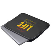 Lebensinteressante Angebotsmotivation Laptopschutzhülle (Vorne Knopf)