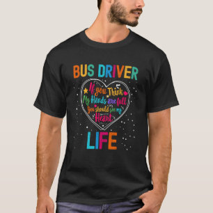 Lebensjahr des Busfahrers Woche zurück zur Schule T-Shirt