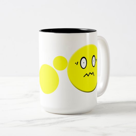 Lebensjahr Zweifarbige Tasse (VorderseiteRechts)