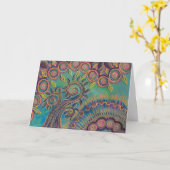 Lebensjahrkarte Karte (Gelbe Blume)