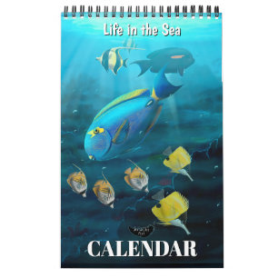 Lebenskalender im Meer Kalender