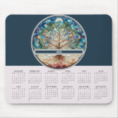 Lebenskalender Mousepad (Vorne)