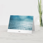 Lebenskämpfe Inspirationsquelle-Regenfotografie Karte (Rückseite)