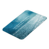 Lebenskämpfe Inspirationsquelle-Regenfotografie Magnet (Linke Seite)