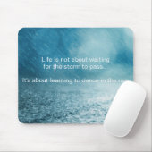 Lebenskämpfe Inspirationsquelle-Regenfotografie Mousepad (Mit Mouse)
