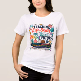 Lebenskompetenzen vermitteln und strahlende Zukunf Tri-Blend Shirt