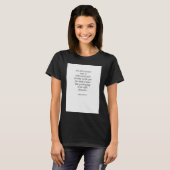 Lebenskostenvoranschlag T-Shirt (Vorne ganz)