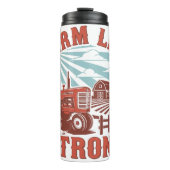 Lebenskraft in der Landwirtschaft Thermosbecher (Vorderseite)