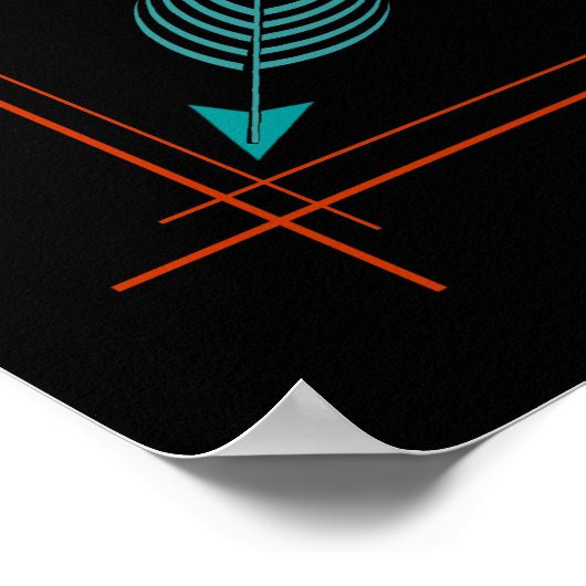 Lebenskraft Poster (Ecke)