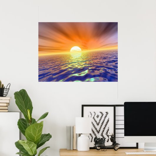 Lebenskraft Poster (Heimbüro)