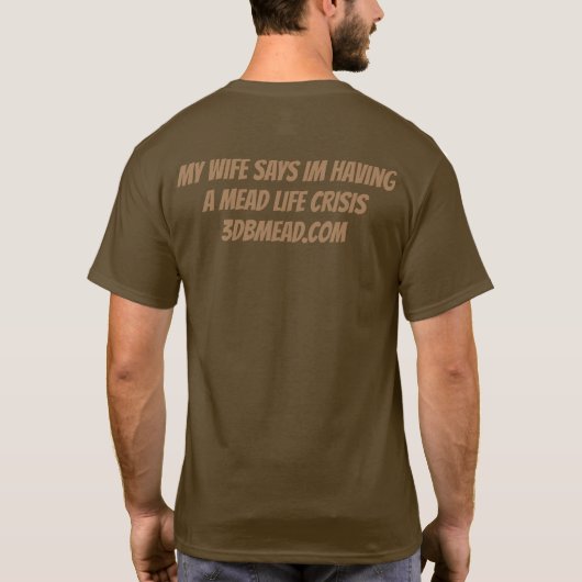 LEBENSKRISE T-Shirt (Rückseite)