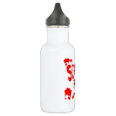 Lebenslang geheilt edelstahlflasche (Links)