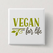 lebenslang vegan button (Vorderseite)
