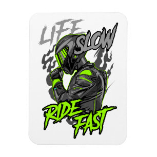 LEBENSLANGE FLÜGE SCHNELLER LEBENSFESTYP MAGNET