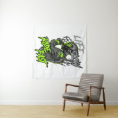 LEBENSLANGE FLÜGE SCHNELLER LEBENSFESTYP WANDTEPPICH (Beispiel (Horizontal))